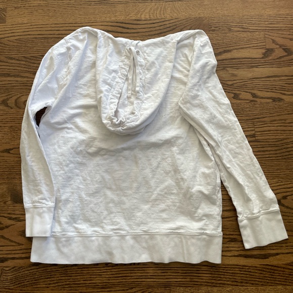 American Eagle Outfitters White Hoodie - Picture 3 of 3